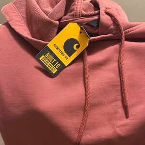 Carhartt Hooded Pullover in Muted Rose